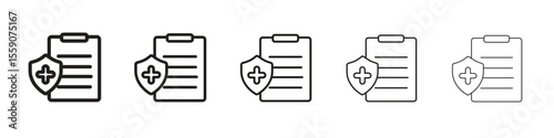 Health insurance icon vector design element vector eps 10