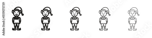 Elf icon vector design element vector eps 10