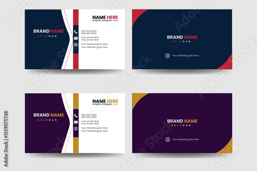 Modern Business Card Template | Professional Corporate Identity Design