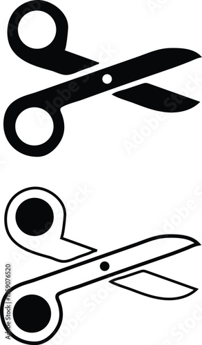 abestract new scisore design.