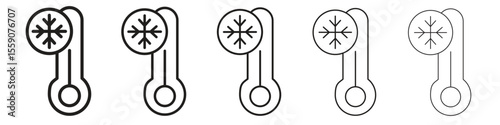 Cold icon vector design element vector eps 10