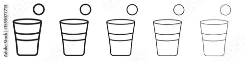 Beer pong icon vector design element vector eps 10