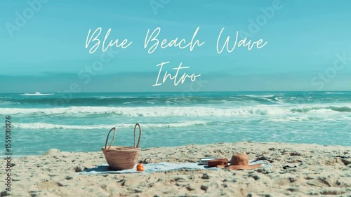 Blue Beach Wave Intro