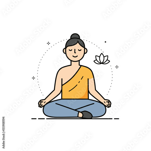 Mindfulness Meditation Icon
