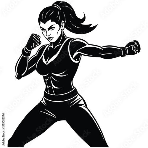 a girl show her skill 