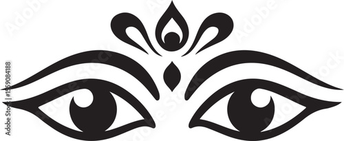 Goddess Durga with Trishul Silhouette Design

Durga Face with Third Eye Vector Art

Traditional Durga Puja Celebration Silhouette

Durga Idol with Lion and Mahishasura Vector

Devotional Durga Puja Sc