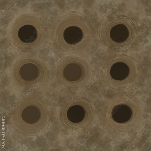 Abstract image for printing. Picture for modern interiors. The picture is painted by hand on a tablet.