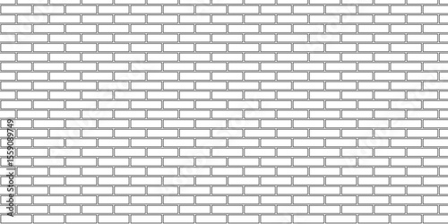 Pavement architecture floor and wall limestone brickwork concrete texture. Urban white, black line cement rough row wallpaper abstract background.	
