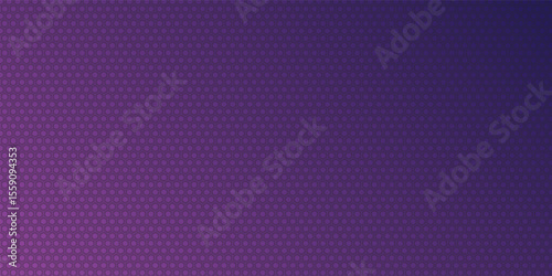 Dark purple gradient background with neat and modern halftone dot pattern. This design gives an elegant, futuristic, and dynamic impression, 