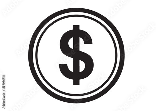 dollar sign icon black silhouette vector,dollar logo icon silhouette, logo silhouette of us dollar symbol, dollar sign silhouette vector illustration, dollar sign silhouette vector on white background
