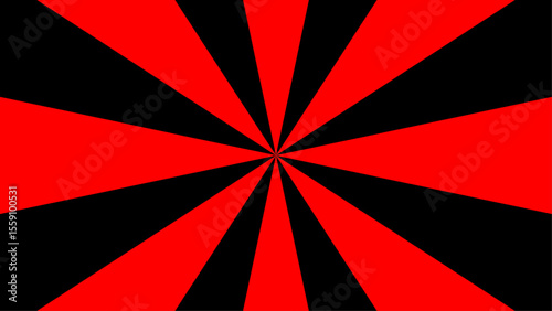 radial burst pattern backgrounds. Suitable for retro designs, poster templates, or optical illusion concepts.