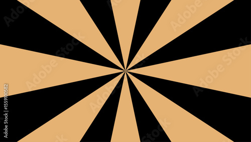 radial burst pattern backgrounds. Suitable for retro designs, poster templates, or optical illusion concepts.