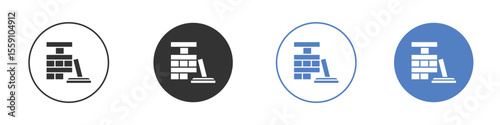 Wooden block icon