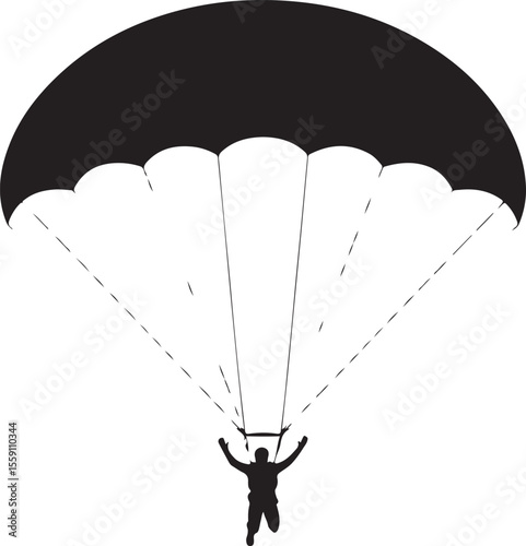 Parachuting Silhouette Clipart – Skydiver and Parachute SVG Bundle

Skydiving Action Silhouettes – Freefall and Parachute Vector Art

Extreme Sport Silhouette Set – Parachuting and Skydiving Designs

