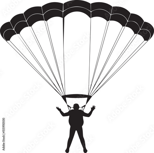Parachuting Silhouette Clipart – Skydiver and Parachute SVG Bundle

Skydiving Action Silhouettes – Freefall and Parachute Vector Art

Extreme Sport Silhouette Set – Parachuting and Skydiving Designs

