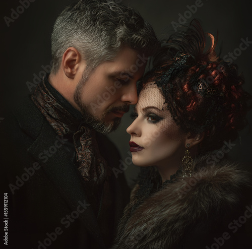 Professional photo of my other half, my dear and only one, destined for me by fate. Artistic photo session in lifestyle style