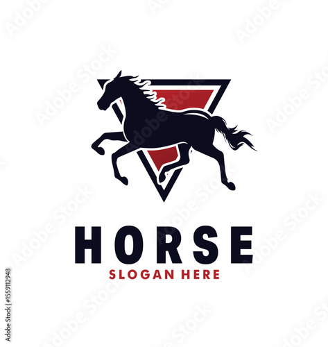 Horse Vector Illustration logo design