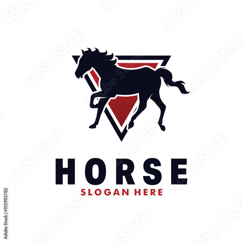 Horse Vector Illustration logo design