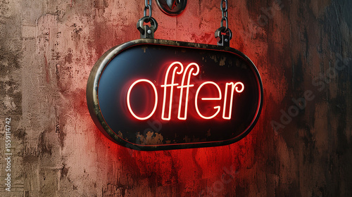 Vintage Industrial Neon 