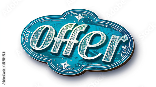 Fancy Offer Badge - Elegant Sale & Discount Tag
