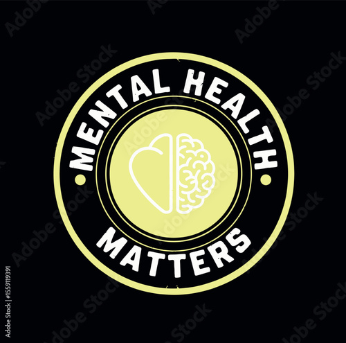 Mental Health Awareness T-Shirt Design