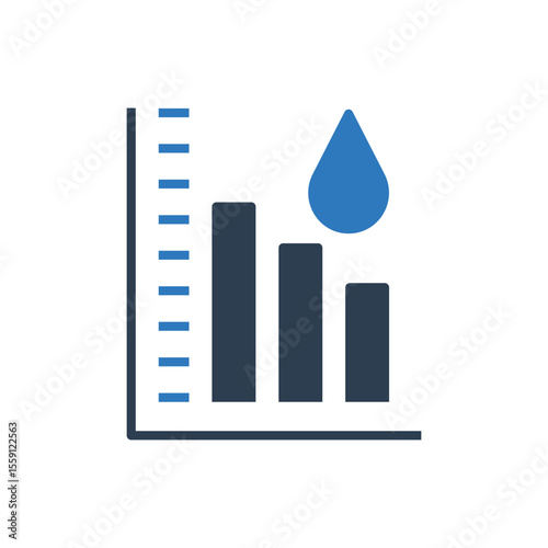 Oil Graph Icon