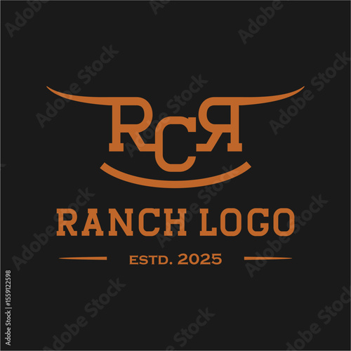 RCR Ranch Logo - Western Branding