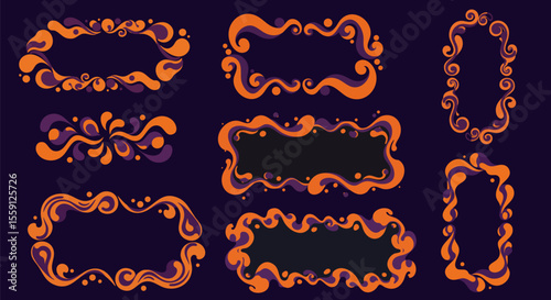 Intricate Ornate Brown Frame