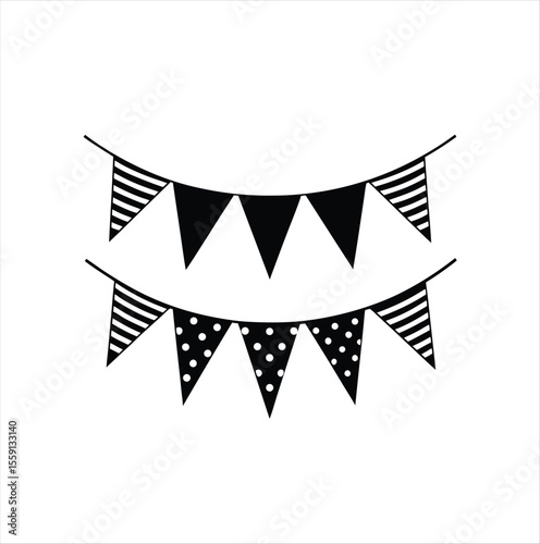 Black and white shield racing emblem with checkered flags and a star decoration, a vector design icon