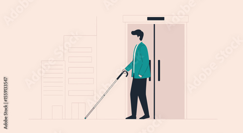 Promoting Inclusive Design Accessibility Features for Visually Impaired Individuals in Public Spaces