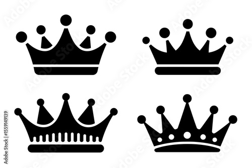 Elegant Crown Icons Collection