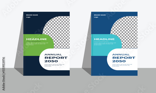 Annual report brochure cover