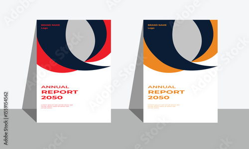 Annual report brochure cover