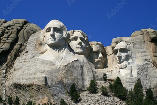 Monumental Presidents Carved into Mountain