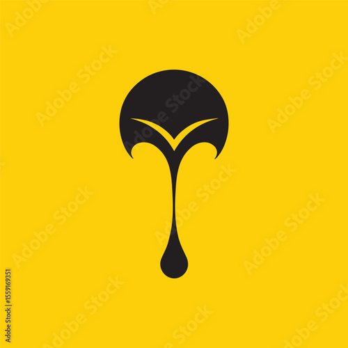 Abstract modern minimalist business logotype design for branding or corporate identity
