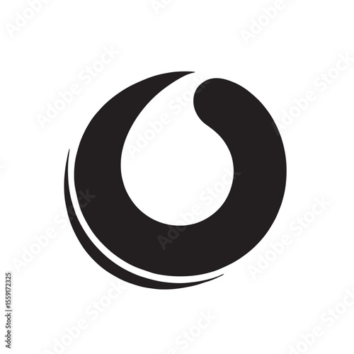 Abstract modern minimalist business logotype design for branding or corporate identity