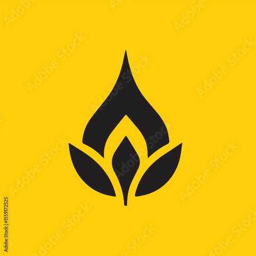 Abstract modern minimalist business logotype design for branding or corporate identity