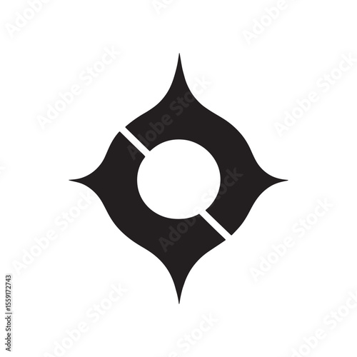 Abstract modern minimalist business logotype design for branding or corporate identity