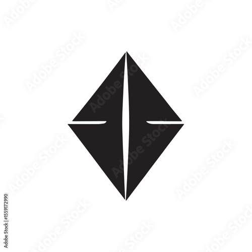 Abstract modern minimalist business logotype design for branding or corporate identity