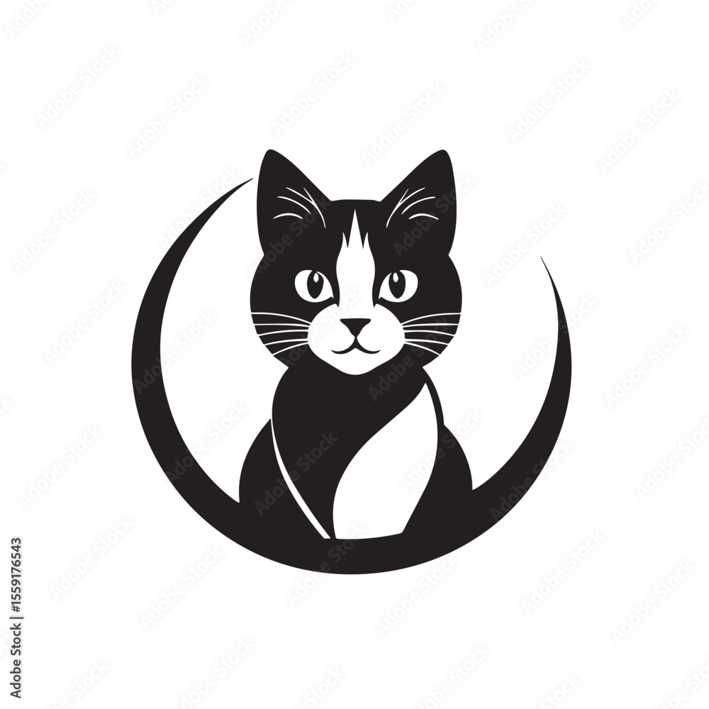 Obraz premium Various cat logo design