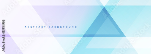 Abstract purple and blue pastel colored modern geometric vector background.