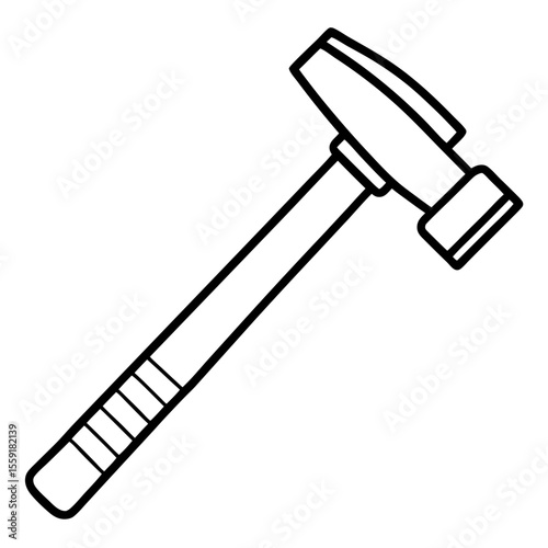 Hammerhead Tool Outline Vector