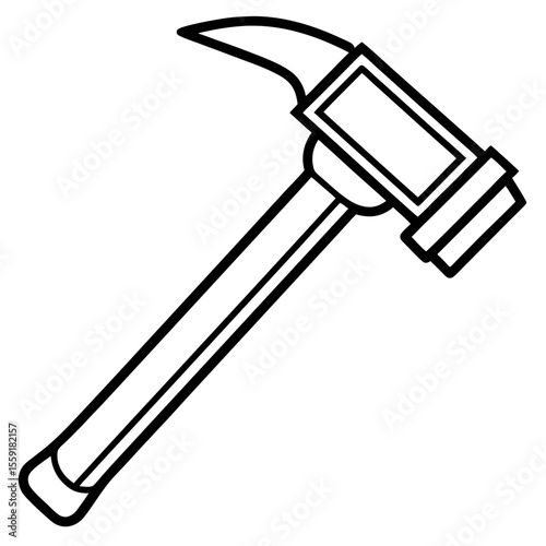Hammerhead Tool Outline Vector