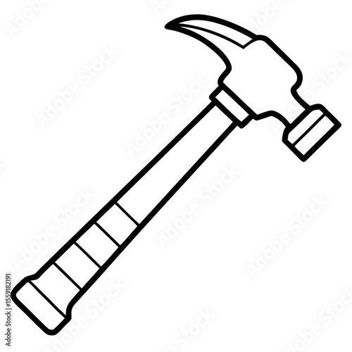 Hammerhead Tool Outline Vector
