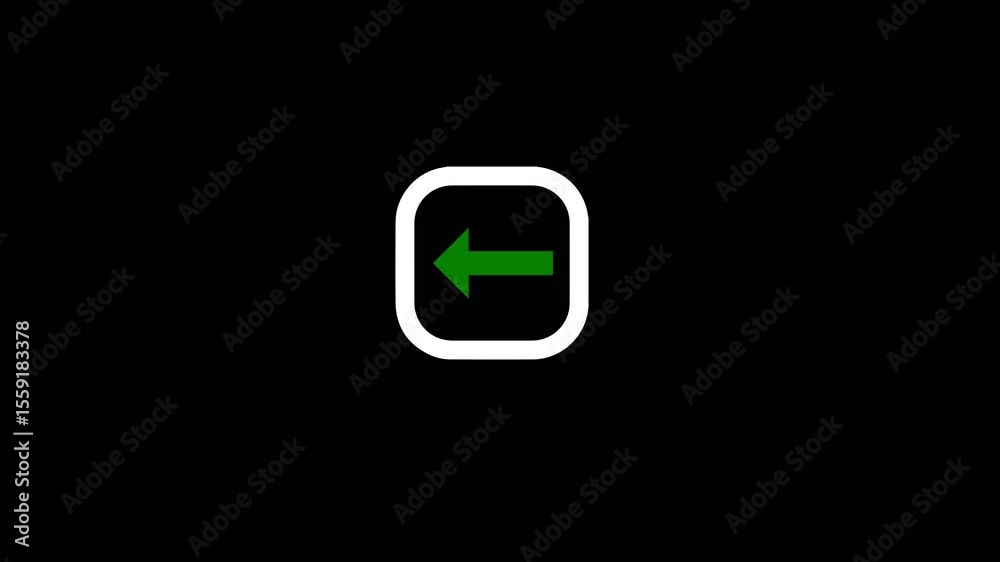 Dynamic Arrow Icon Animation  4K Video Template in AE