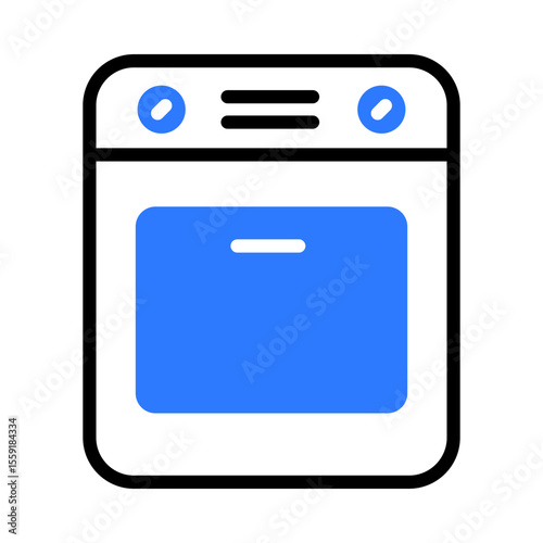 Electronic flat outline Icons pack