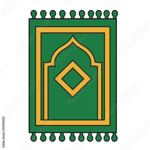 A beautiful jainamaz vector