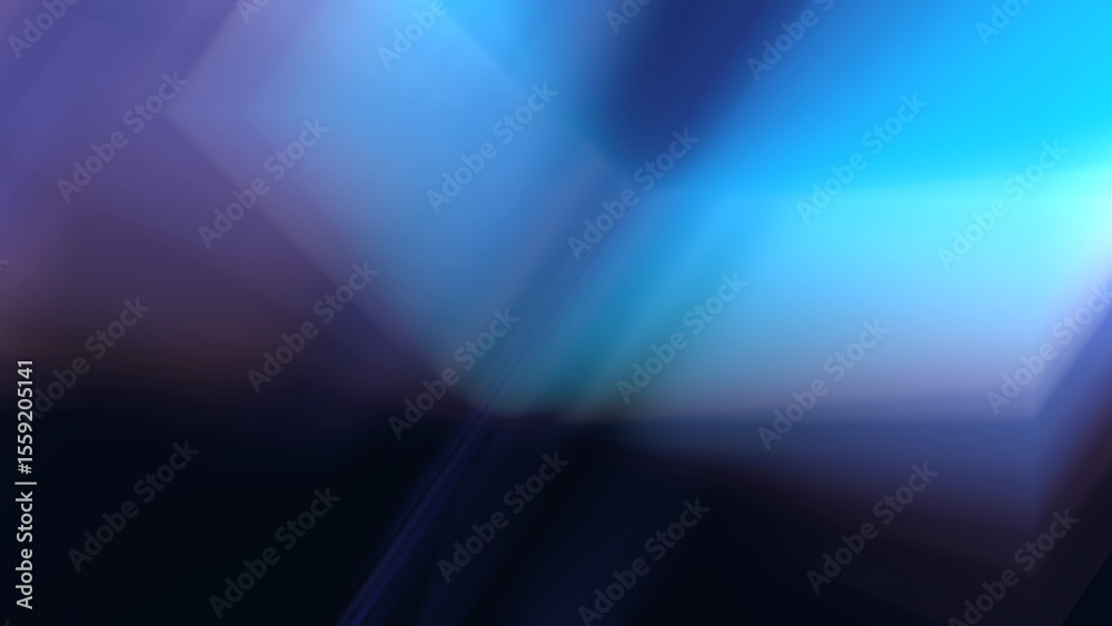Obraz premium Abstract blur background with soft blue and purple light transitions, perfect for calming and futuristic design concepts
