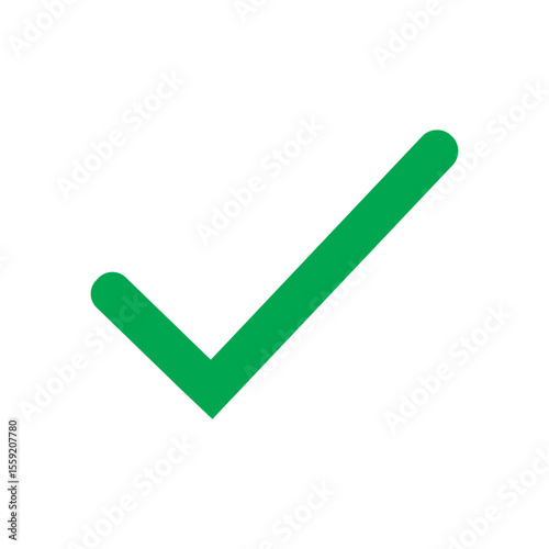 green check mark icon. yes or agree.