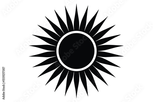 sun vector icon